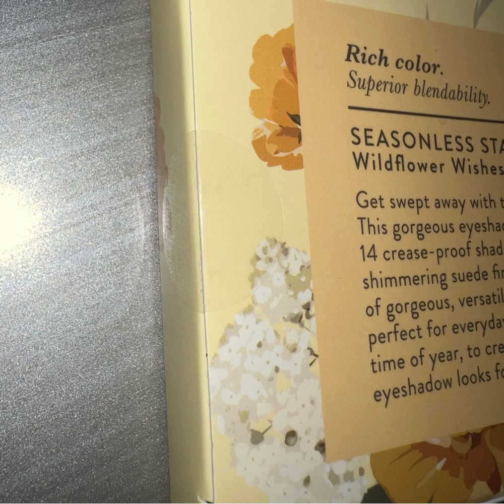 NIB LAURA GELLER Seasonless Staples Wildflower Wishes 14 Eyeshadow Palette - Picture 6 of 6